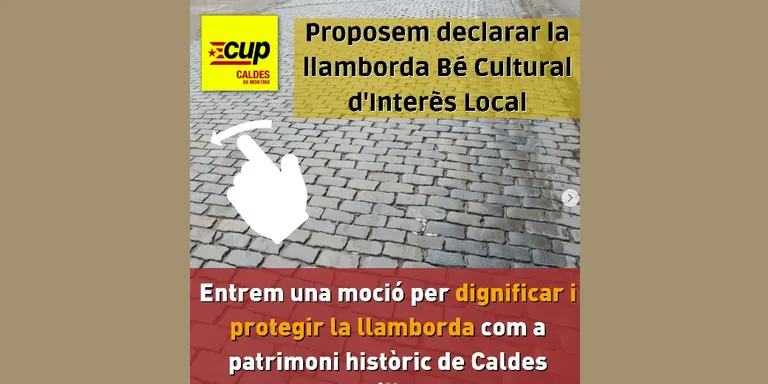 La CUP proposa declarar la llamborda de Caldes Bé Cultural d'Interès Local