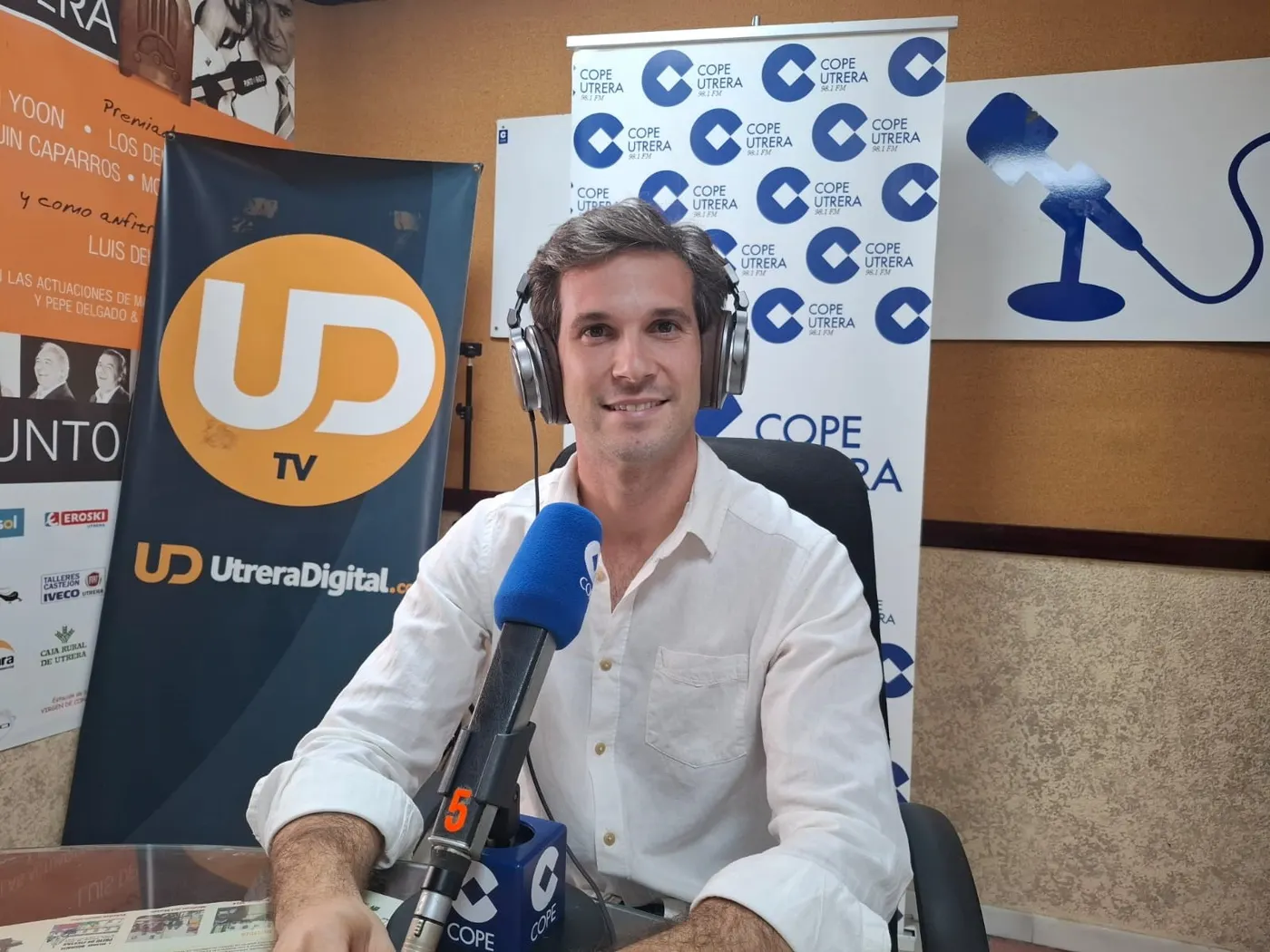 El torero utrerano Curro Durán en los micrófonos de COPE Utrera