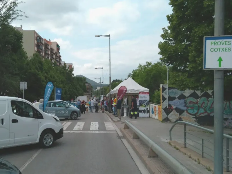 Imatge de la Fira del Vehicle Elèctric de l'any passat