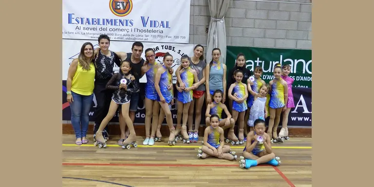 Tretze podis pel CH Cadí al cinquè Trofeu d'Andorra de patinatge