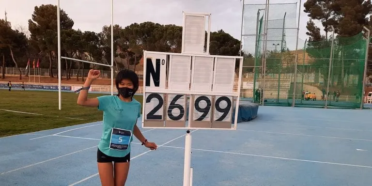 Xiaoké Martí i Aragonès aconsegueix la seva millor marca personal als 100m llisos i participarà al Campionat Absolut d'Espanya