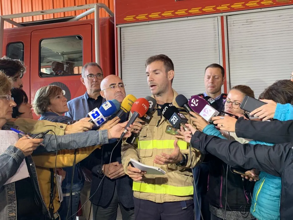Alcarria en una imatge de diumenge passat al polèmic partit de la Barceloneta