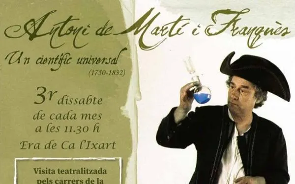 Aquest dissabte engeguen les noves visites teatralitzades per Altafulla sota la mirada de l'il·lustre científic Martí i Franquès
