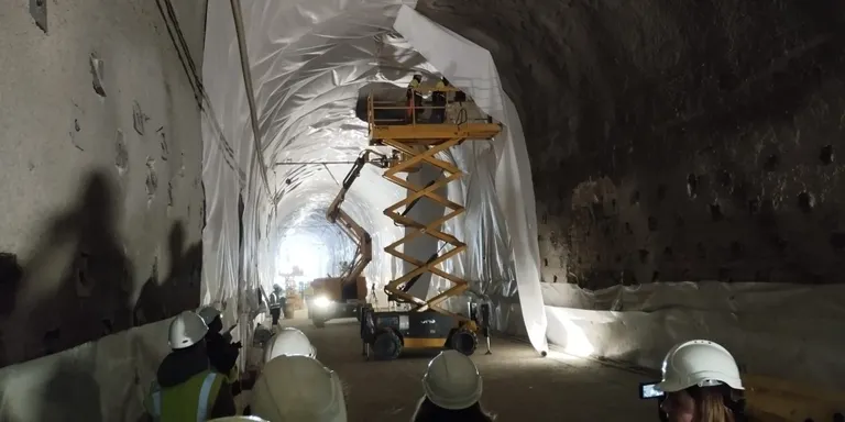 Les obres del túnel de Roda de Berà ja estan executades al 70%