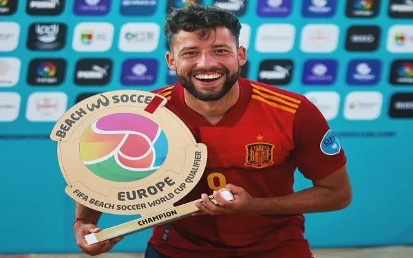 El torrenc Eduard Suárez s’acomiada de la Selecció Espanyola de Futbol Platja