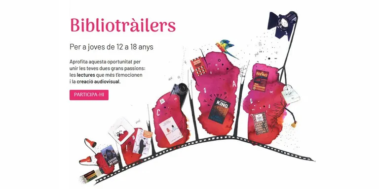 Convocat el 7è Concurs de Bibliotràilers per a joves de 12 a 18 anys
