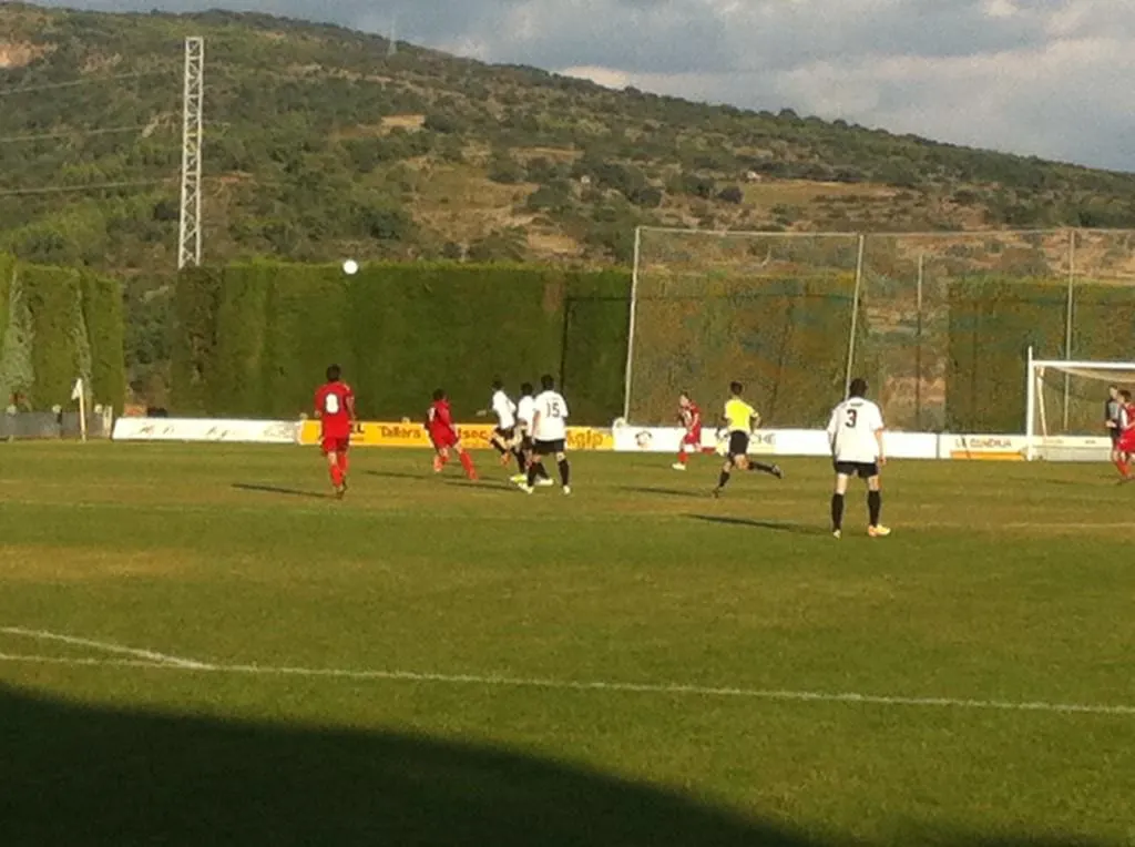 CF Organyà a Tremp 2014-2015 (Foto: Lo Pallars TV)