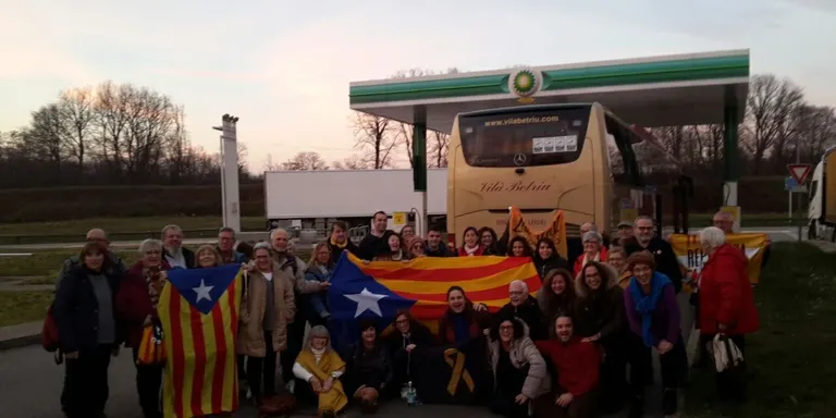 Presència de l'Alt Urgell a l'estrena de Puigdemont i Comín al Parlament Europeu