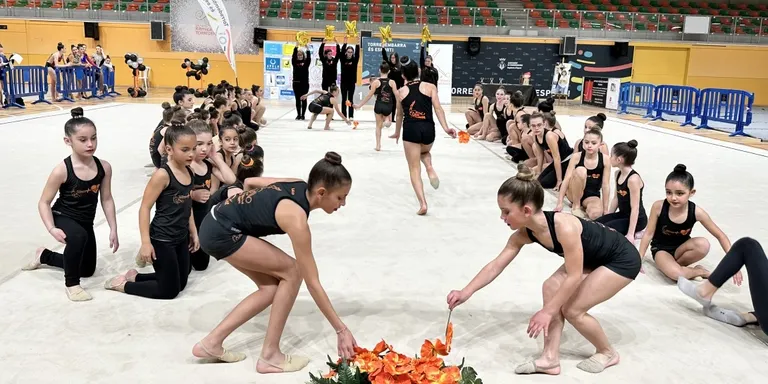 Doble cita amb la gimnàstica rítmica aquest cap de setmana a Torredembarra