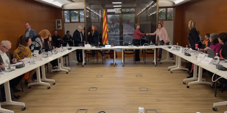 La delegació d’eurodiputats veu un “problema” que els pares que volen el 25% de castellà hagin d’acudir als tribunals