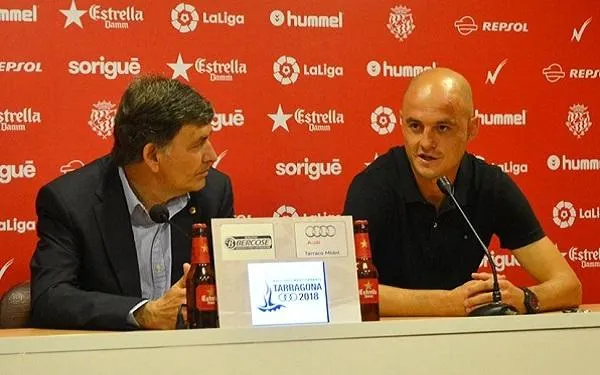 Nano Rivas es presenta com a nou tècnic del Nàstic, convençut d’aconseguir la salvació a Segona