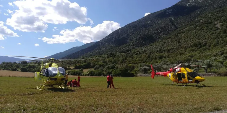 Ferit greu un parapentista a Organyà