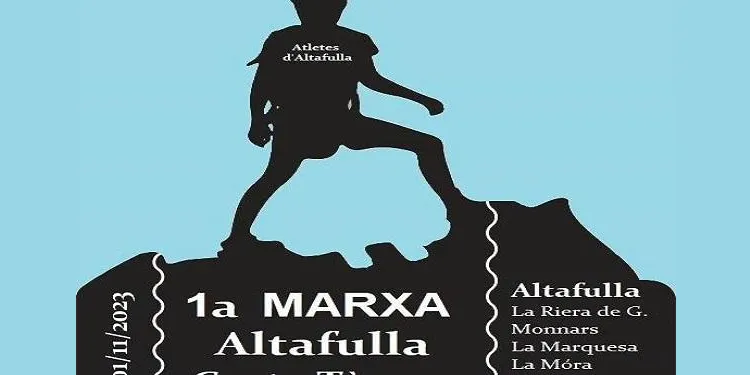 Els Atletes d’Altafulla organitzaran la 1a Marxa Altafulla – Costa Tarraco l’1 de novembre