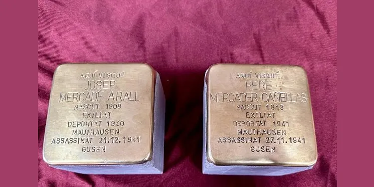 Roda de Berà instal·larà dues llambordes Stolpersteine en memòria dels dos rodencs víctimes de l’holocaust nazi
