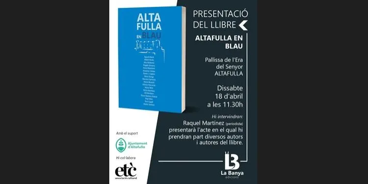 El lligam entre el color blau i Altafulla protagonitza un nou volum de la saga ‘Altafulla en...’ de La Banya Edicions