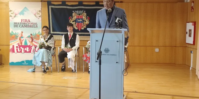 Carlos Ventura: “La Fira de Cambrils és un punt de trobada familiar per a tots els cambrilencs”