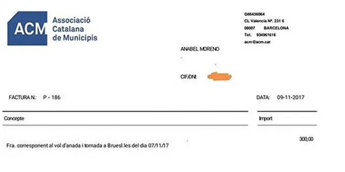 Hisenda vol que els Alcaldes que van anar a Brussel·les, entre ells Annabel Moreno, declarin al Tribunal de Comptes