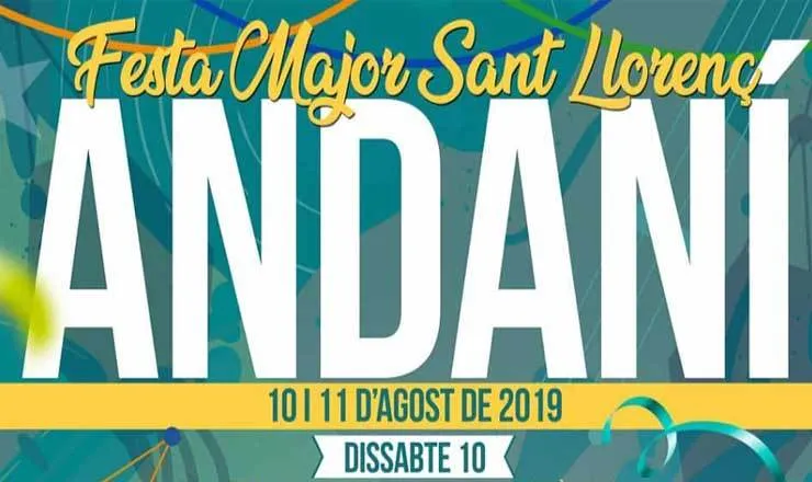 II Concurs de Talents Andaní 2019: “Demostra el que Vals”, organitzat per l’Associació SOM d’Andaní i l’Ajuntament d’Alfarràs.