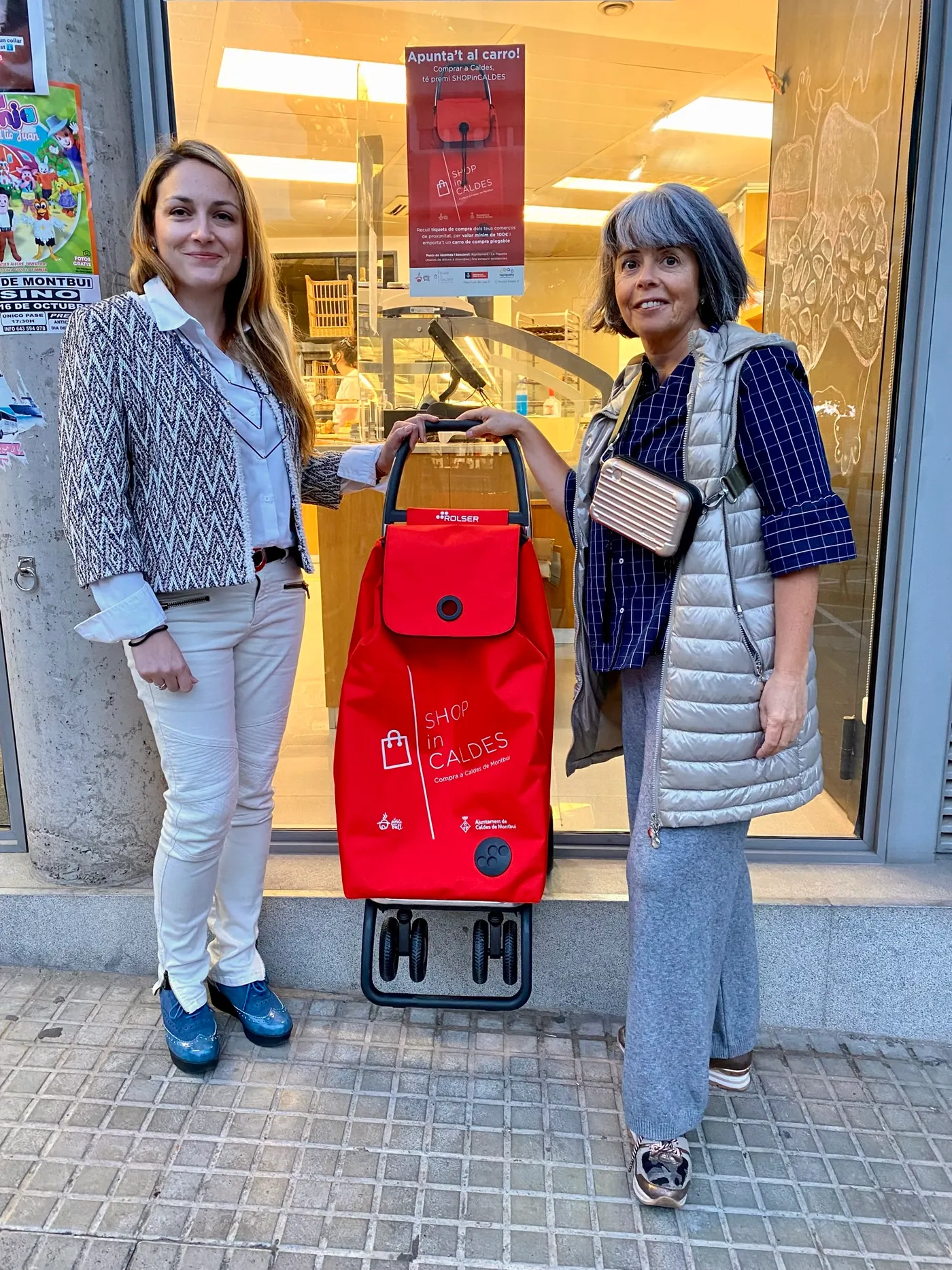 La nova campanya comercial de Caldes regala un carro de la compra a canvi de tiquets per valor de 100 euros