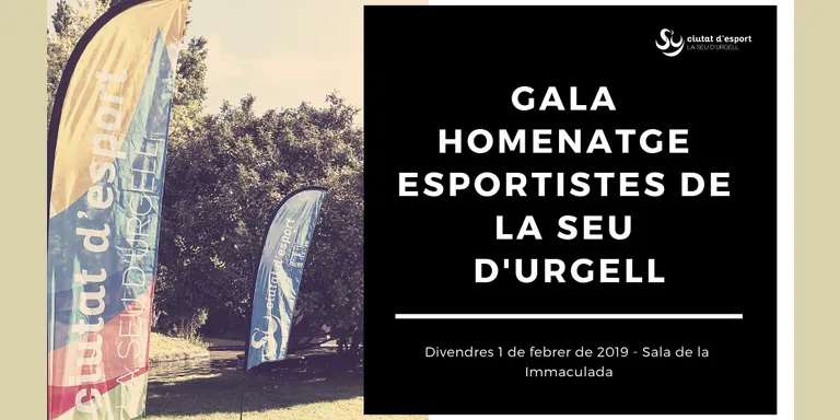 Nova gala de reconeixement als esportistes de la Seu