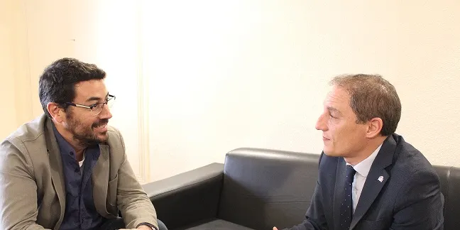 Francesc Viaplana pregunta a José Crespín per l'estat del projecte de rotonda a l'N-260 a Montferrer