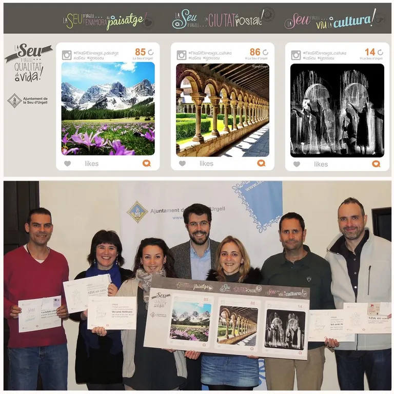 Lliurats els premis als guanyadors del concurs de fotografies de la Fira de Sant Ermengol