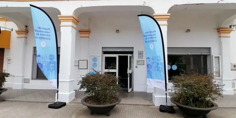 El Cívic Lluís Jover, punt de vacunació contra la covid-19