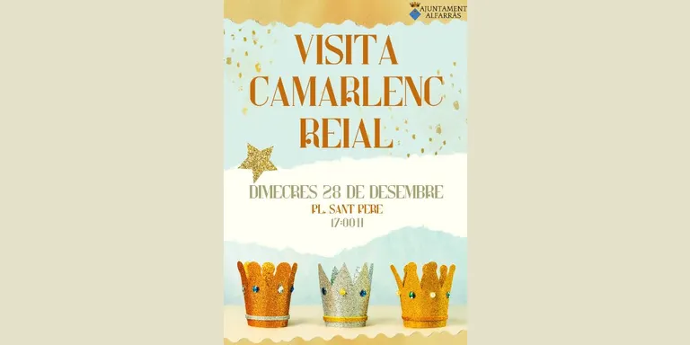 Visita del Camarlenc Reial a Alfarràs dimecres 28
