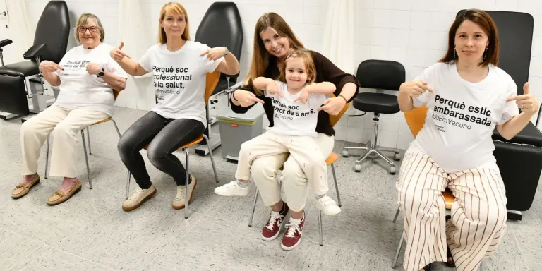 Sant Just dona el tret de sortida a la vacunació contra la grip i la COVID-19 a la regió sanitària