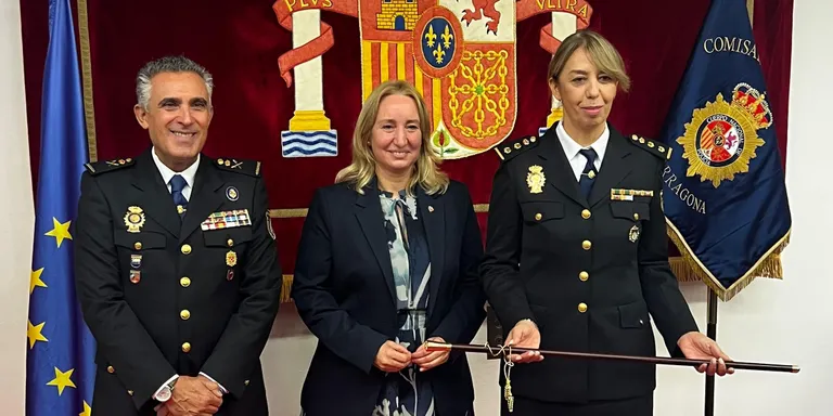 Alicia Vicente Tamames, primera dona que ocupa el càrrec de Cap Provincial de la Policia Nacional a Tarragona