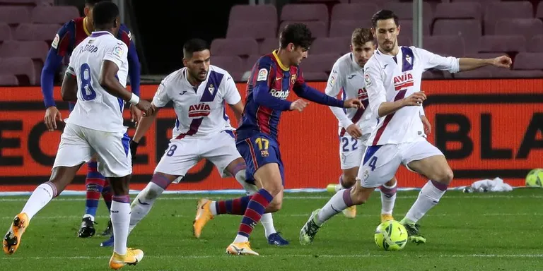 El Barça no passa de l'empat contra l'Eibar