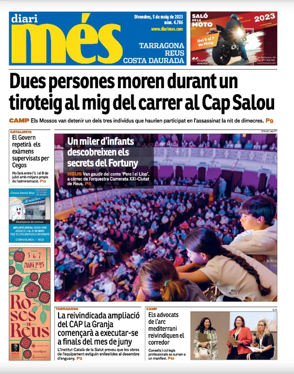 Consulta les portades dels diaris d'aquest 5 de maig