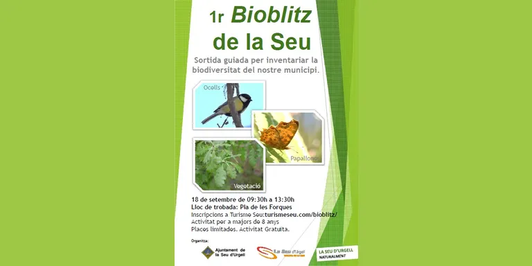 L'Ajuntament de la Seu organitza el primer inventari de biodiversitat al Pla de les Forques