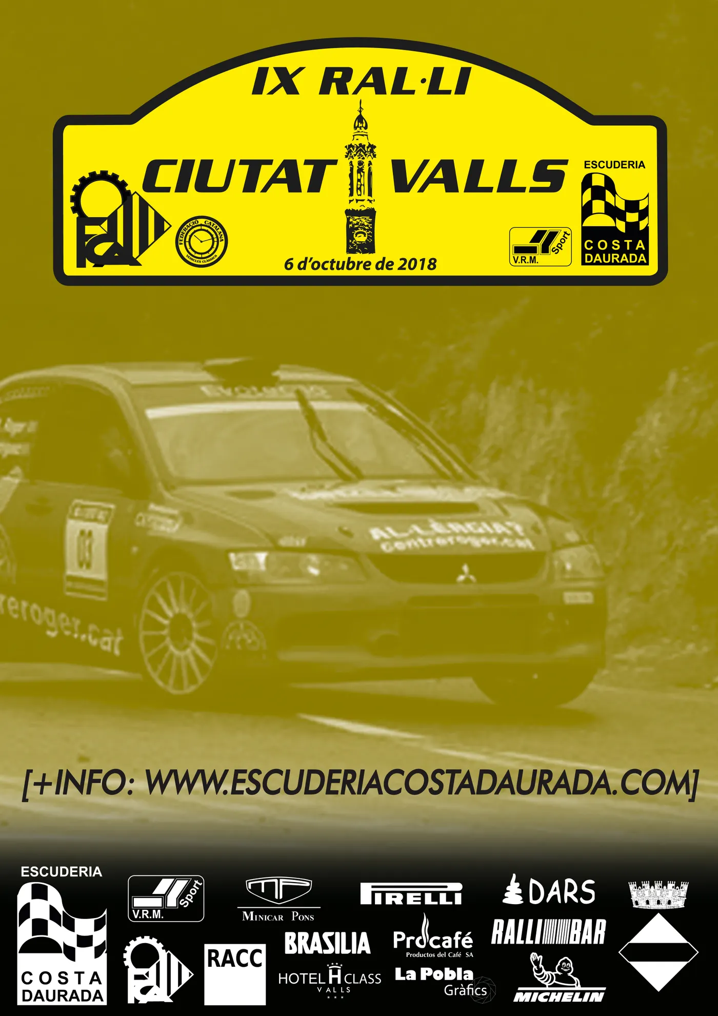 Nova edició del IX Ral·li Ciutat de Valls