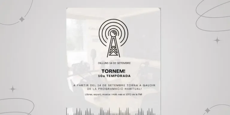 Ràdio Castellterçol arrenca una nova temporada!