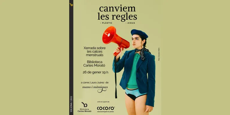 La biblioteca organitza una xerrada sobre les calces menstruals