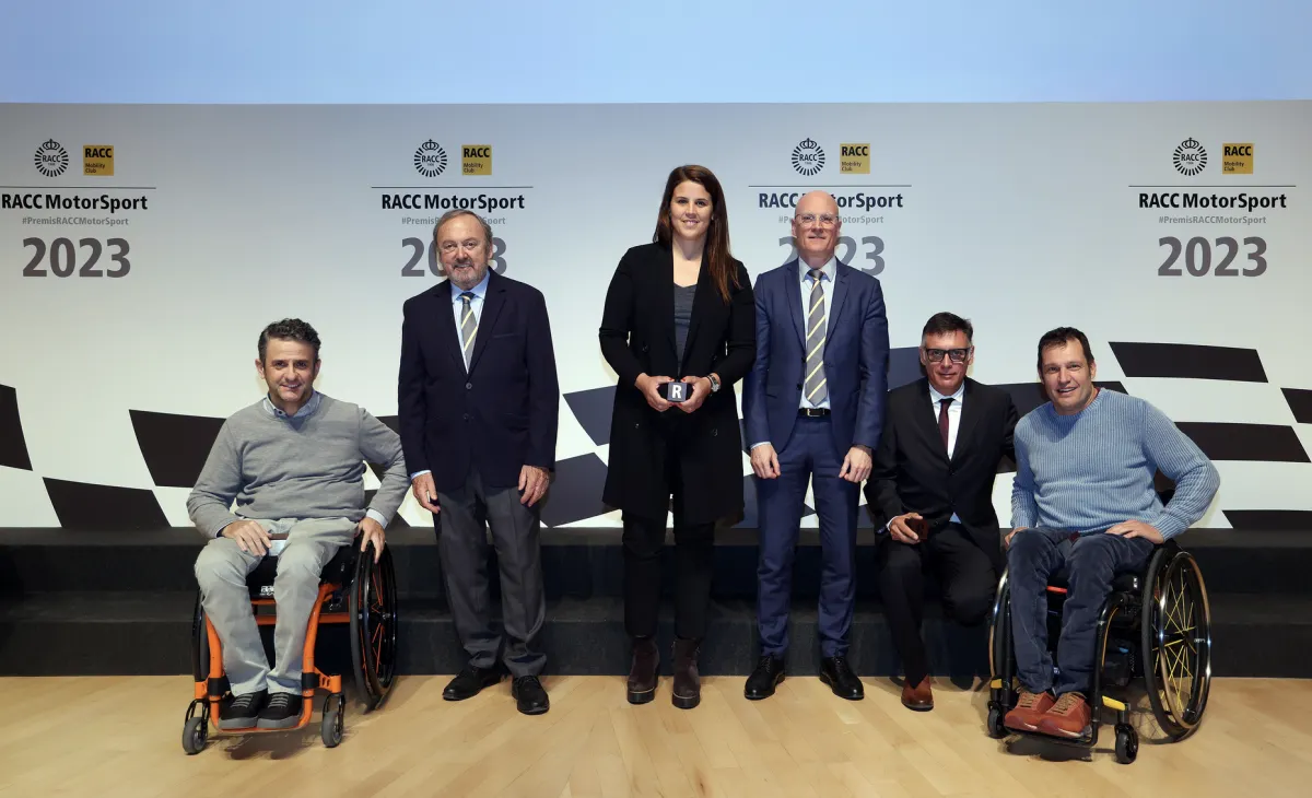El calderí Lucas Cruz és reconegut en els premis RACC MotorSport 2023