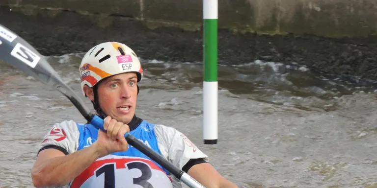 Samuel Hernanz, setè en K1 a la Copa del Món d'Augsburg