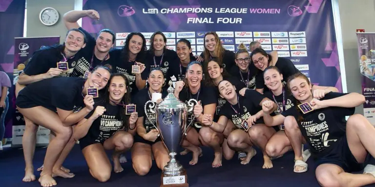 Campiones d'Europa per 6ª vegada: el CN Sabadell més unit que mai