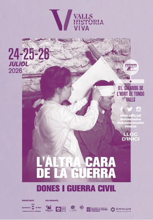 Arriba el "Valls Història Viva, Dones i Guerra"
