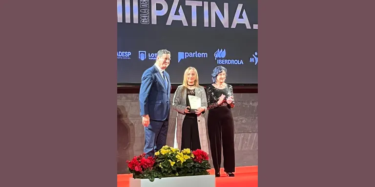 L'entrenadora del Solsona Patí Club Ester Fornell rep la Medalla al Mèrit Esportiu del Comitè Olímpic Espanyol