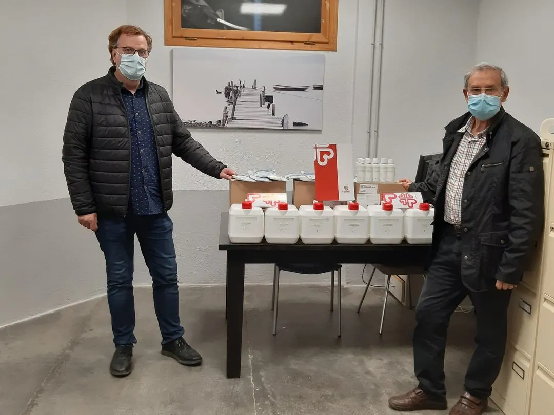 RECICLOS amb objectiu solidari per a Càritas