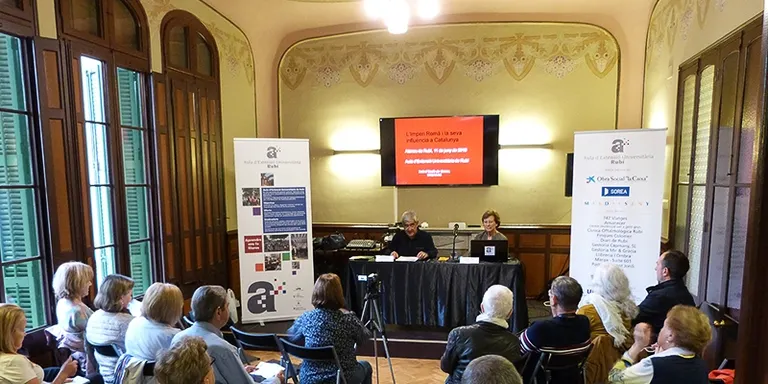 L’última xerrada del curs de l’AEUR explora les arrels romanes de Catalunya