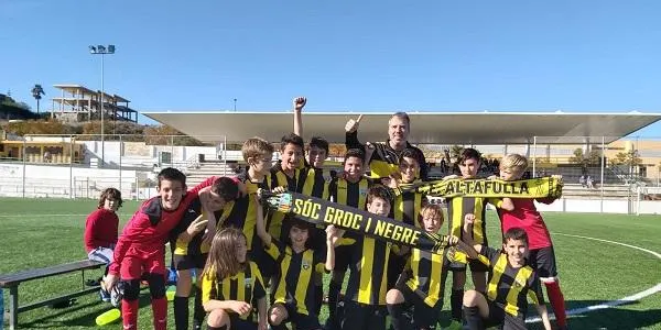 Els tres alevins de l’Altafulla completen un cap de setmana rodó
