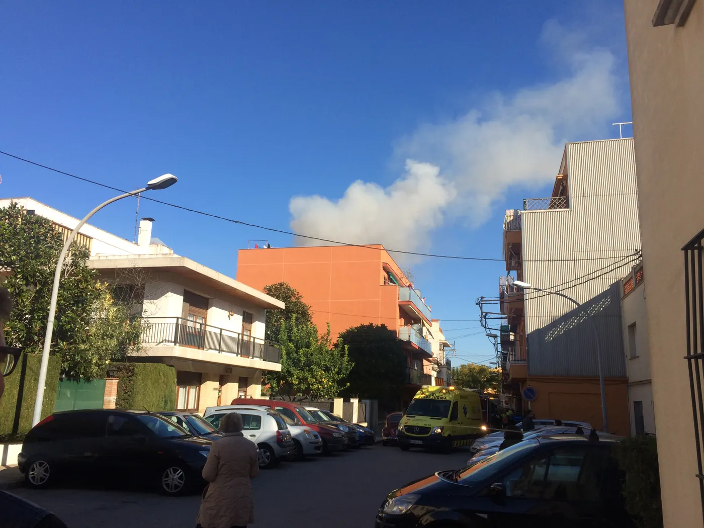 Mor una dona víctima d’una explosió al carrer Santa Gemma