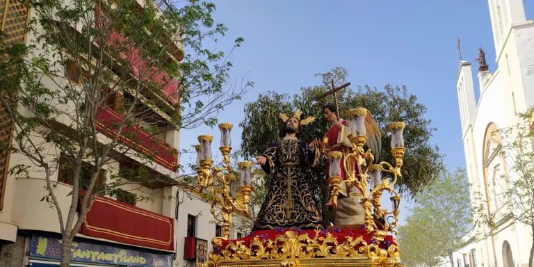 La salida de la Oración en el Huerto en El Transistor Cofrade de COPE Utrera (98.1 FM)