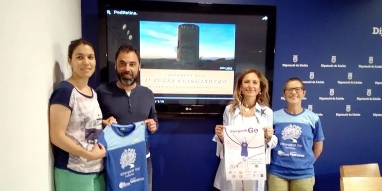 El Repte Stargardt Go treballa per que Lleida tingui un banc genètic d'Stargardt únic a Espanya