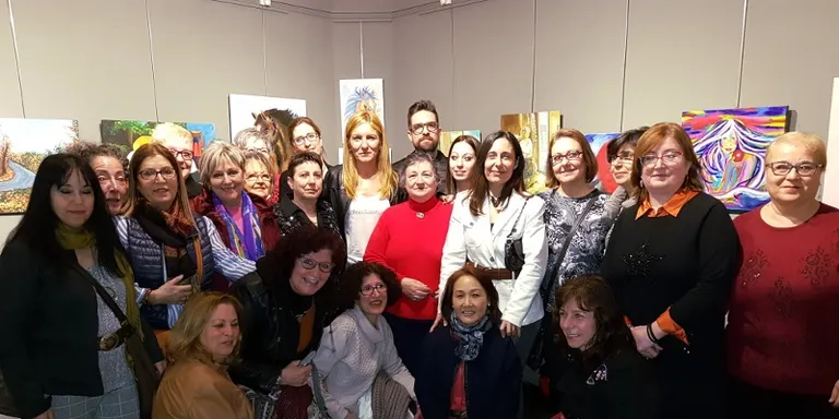 L’Antiga Estació acull la darrera exposició de Mujeres Creativas del Vallès