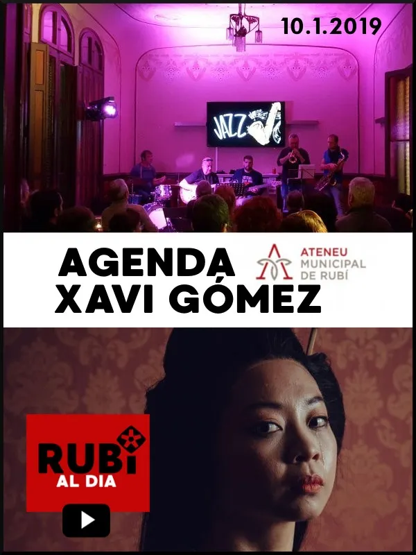 Agenda Ateneu Municipal 10 gener 2019