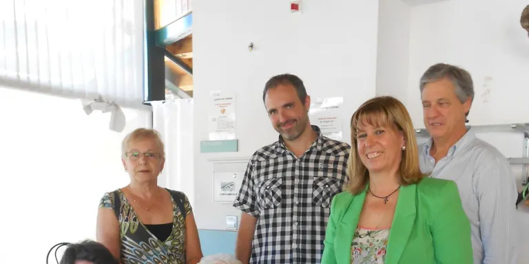 Felicitació a l'àvia centenària Ma Assumpció Antúnez Casadellà